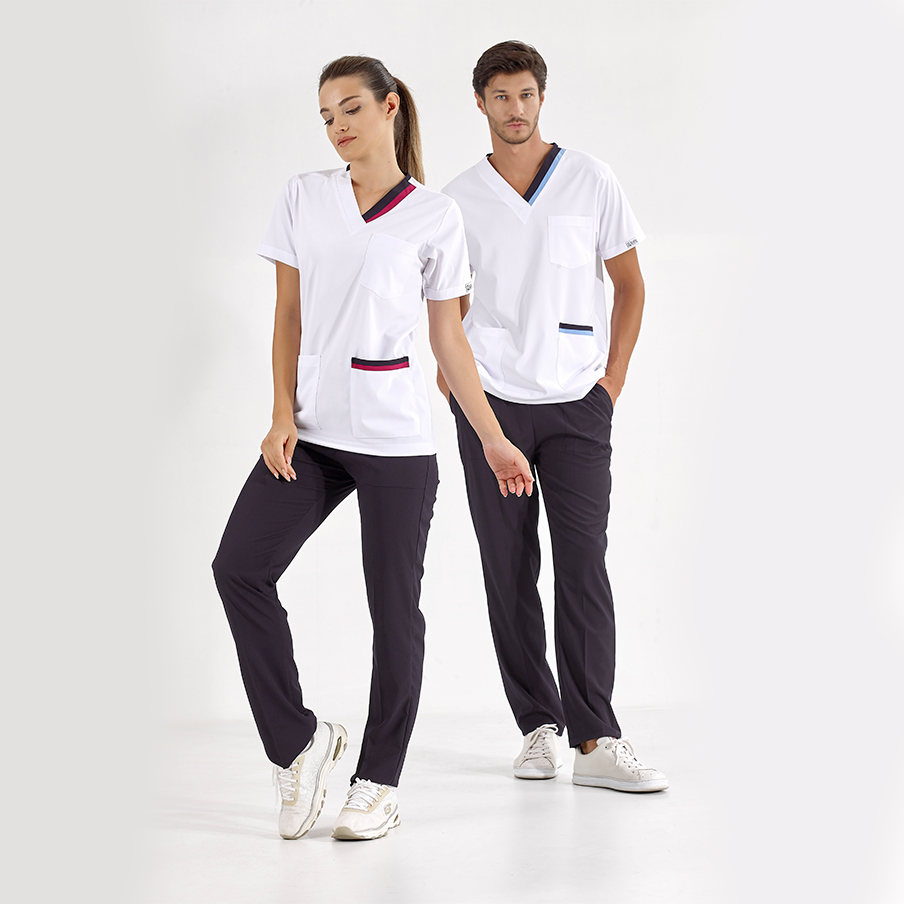 Костюм Lux Lycra Double Collar Светло голубой (Acik mavi) XXL